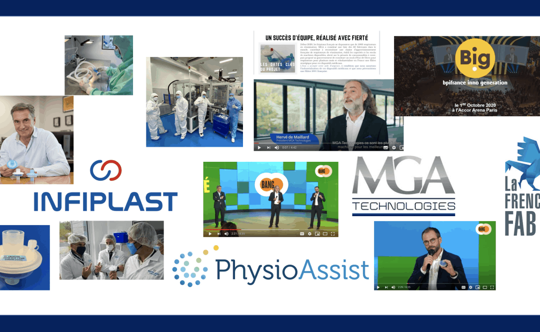How we, MGA Technologies, collectively played with French MedTech against COVID 19