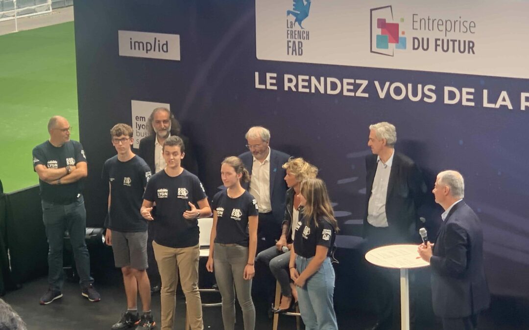 Robo’Lyon won the “GLOBAL INNOVATION CHALLENGE” in the FIRST Robotics Competition