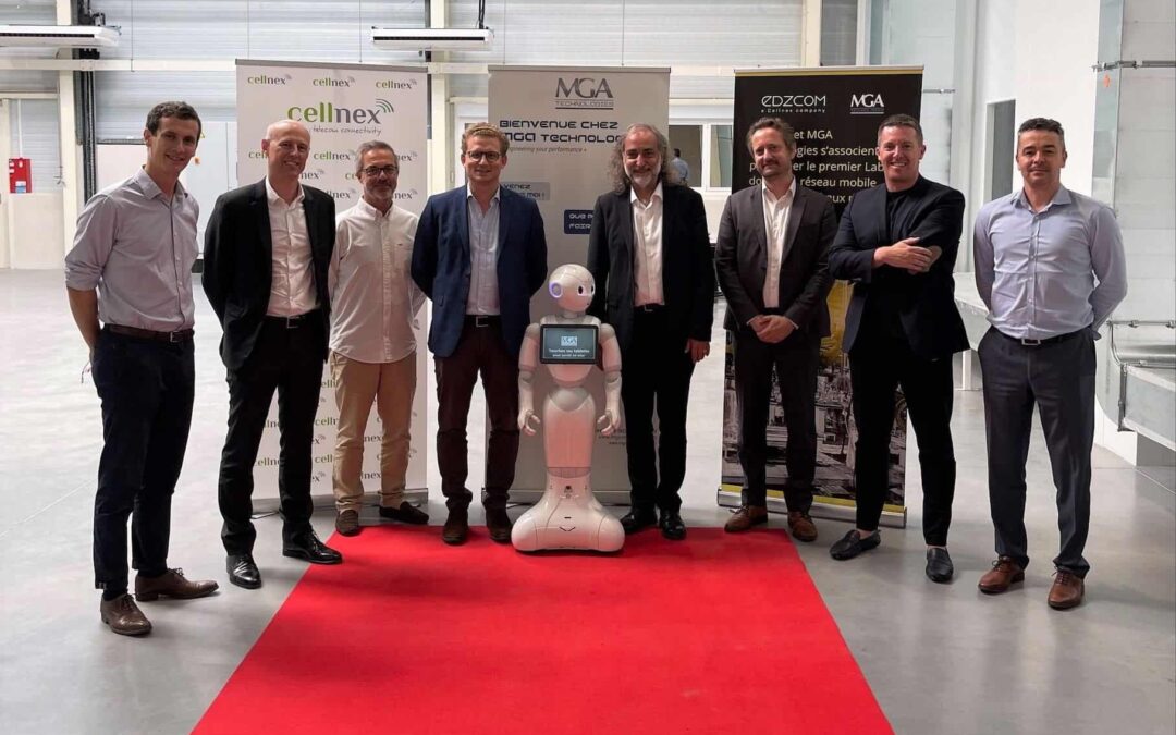 Launch of the first French collaborative laboratory dedicated to 5G uses for industry and biopharma