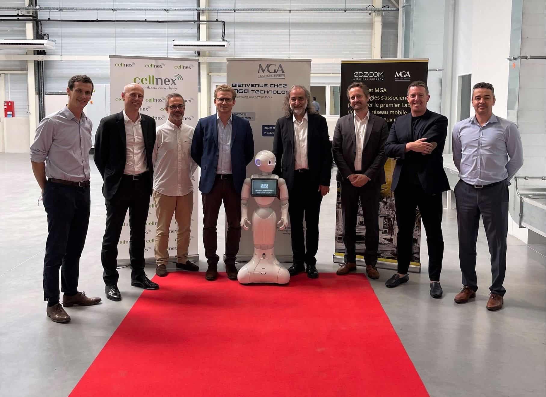 Launch of the first French collaborative laboratory dedicated to 5G uses for industry and biopharma Launch of the first French collaborative laboratory dedicated to 5G uses for industry and biopharma