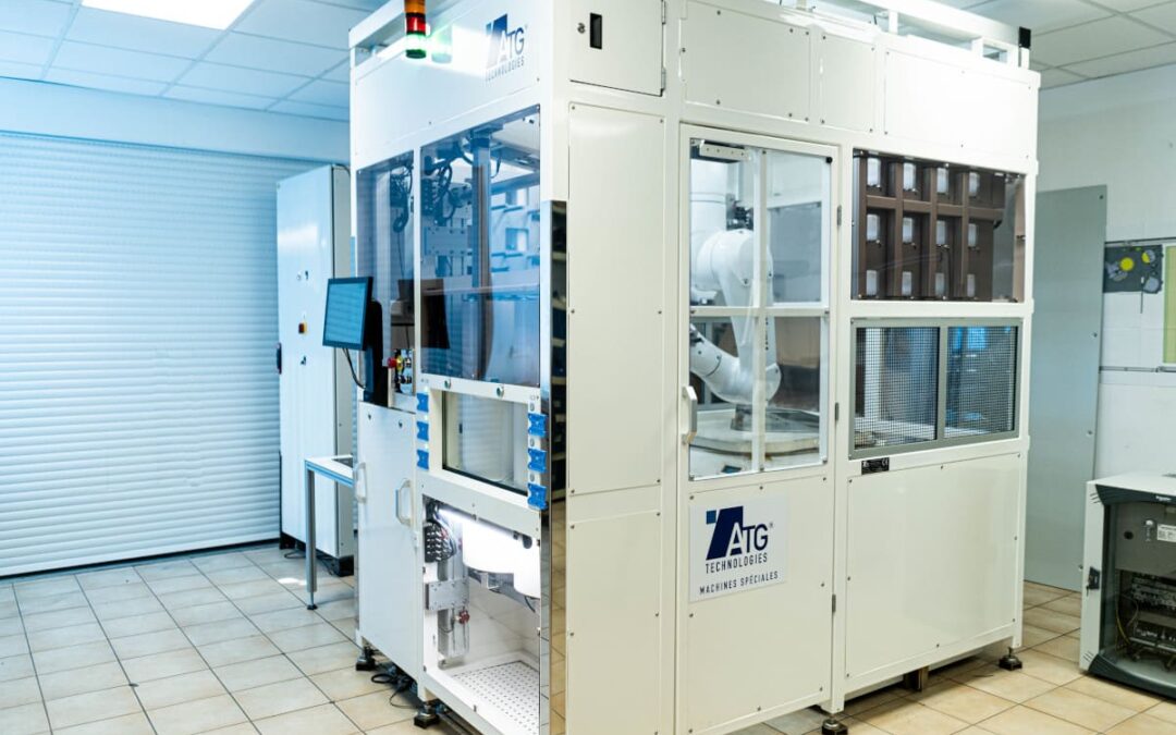 Discover the new robotic cell that automates your Mercury FSI machines