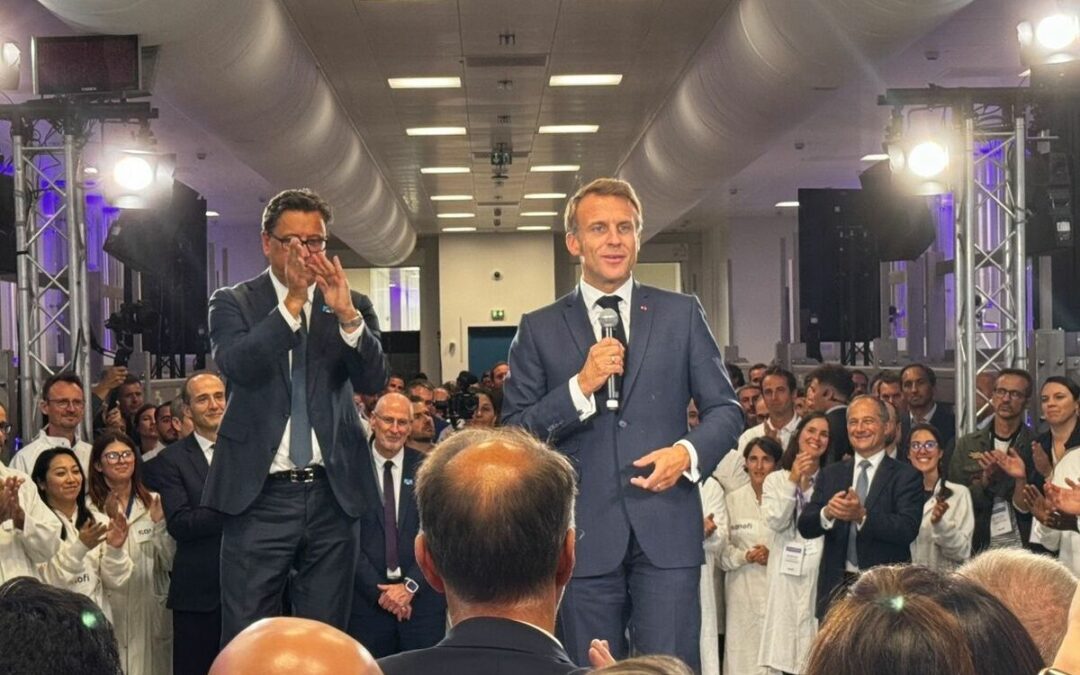 Inauguration of the new EVF Facility of Sanofi