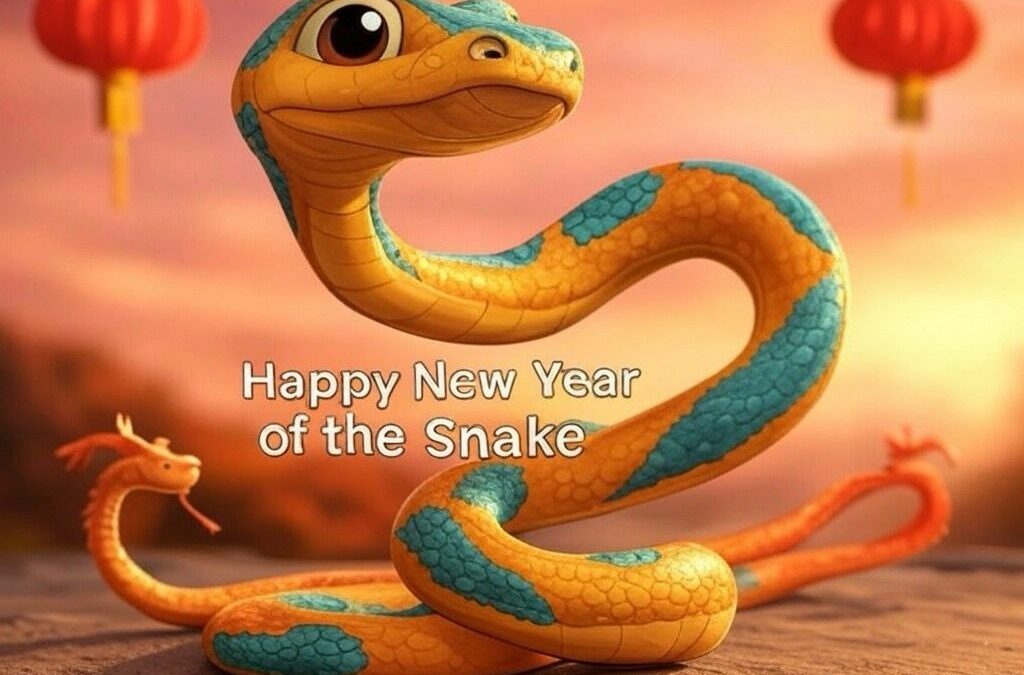 Happy New Year from the Wood Snake