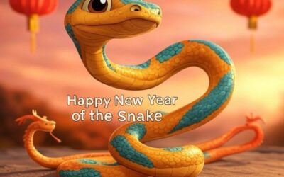 Happy New Year from the Wood Snake