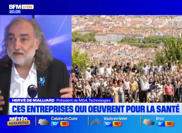 MGA featured on BFM Lyon: Health innovation in the spotlight