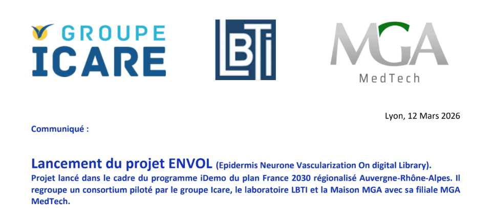 ENVOL Project: Maison MGA at the Heart of the “Organs-on-a-Chip” Revolution